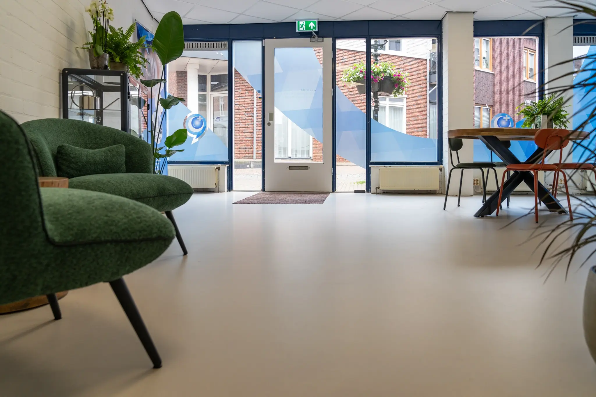 Licht beige gietvloer